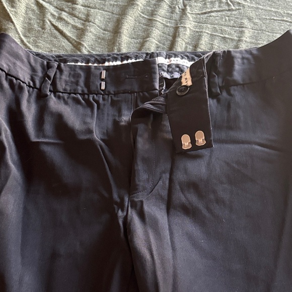 Banana Republic Black Harrison Stretch Dress Pants - Picture 2 of 5
